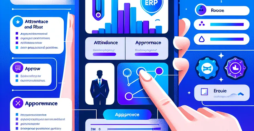 HR 模块移动化：ERP 如何支持手机端考勤与审批